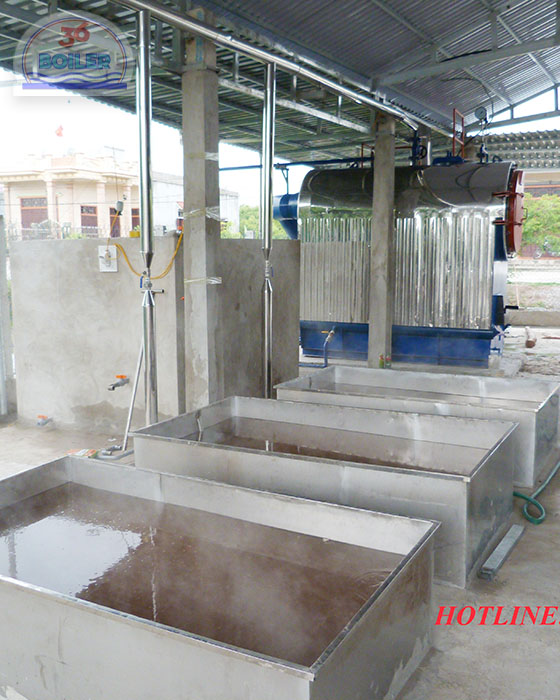 Boiling tank